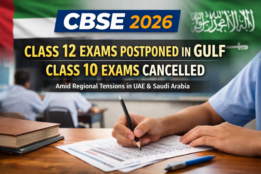 CBSE Exam Updates in Gulf Countries